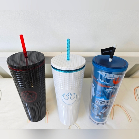 Disney Starbucks Star Wars Venti Tumblers Full Set - Picture 4 of 8